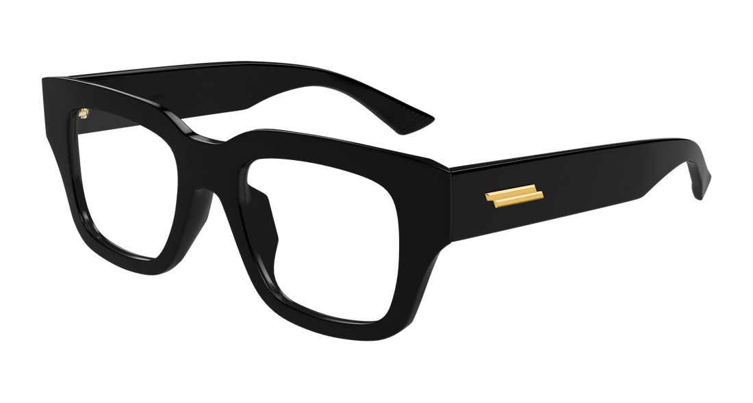 Occhiali da vista bottega veneta bv1361o 005 negro square masculino taglia 50mm - Vista principale