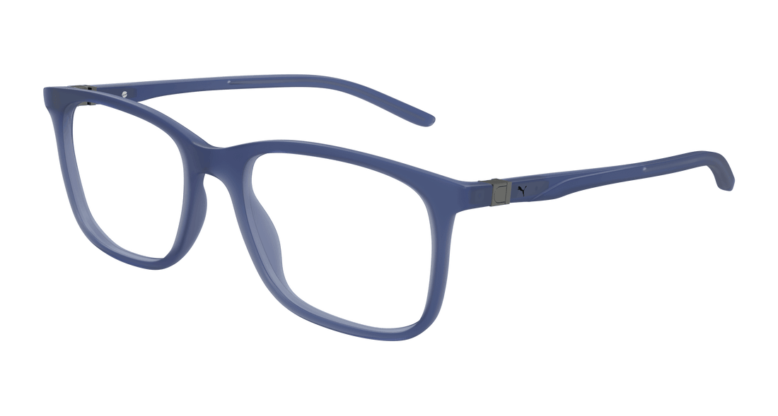 Occhiali da vista puma pu0492o 004 azul square masculino taglia 55mm - Vista principale