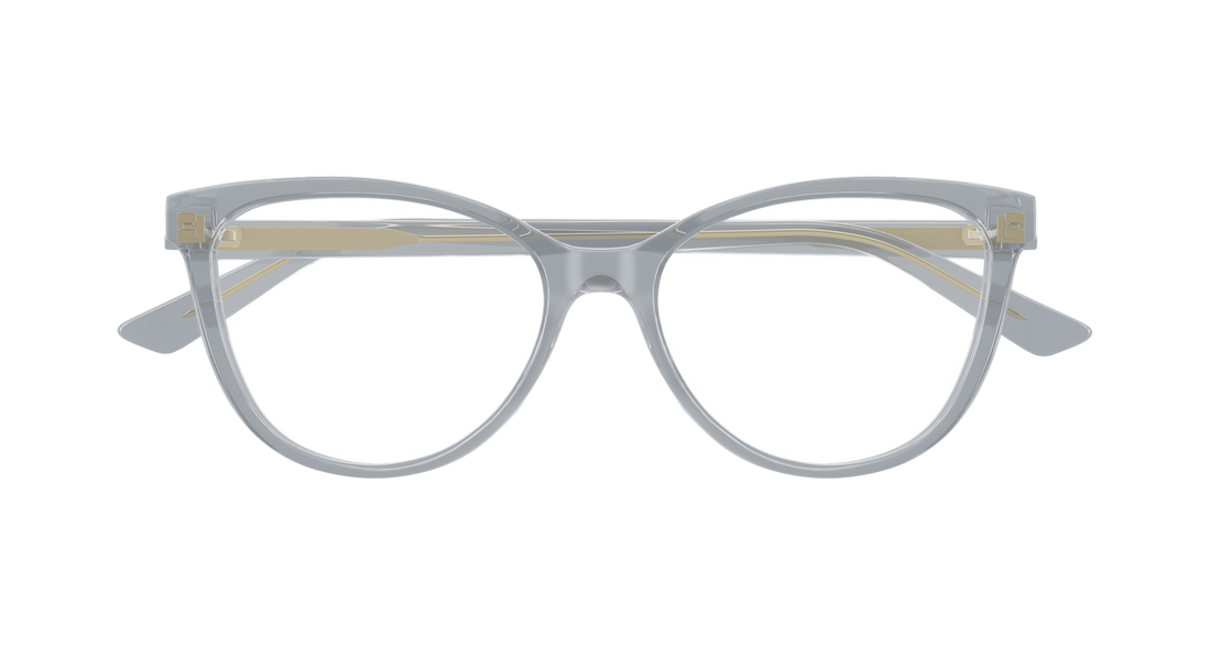 Gafas graduadas bottega veneta bv1313o 014 azul cat eye femenino talla 55mm - Vista de detalle