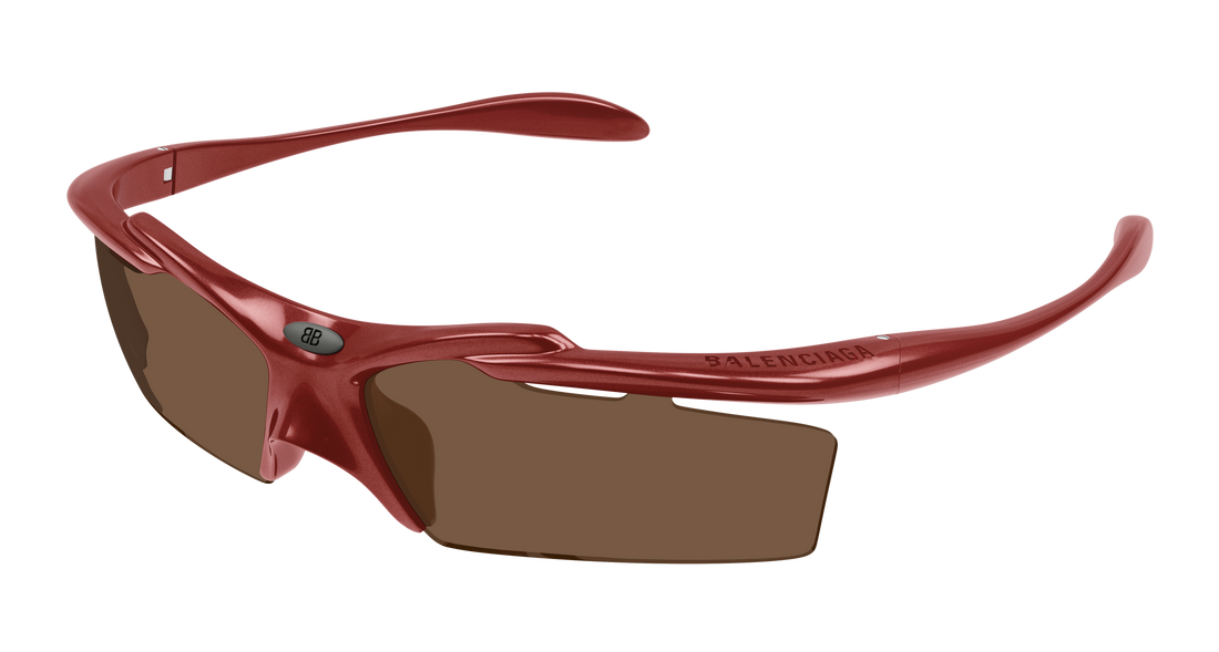 Sunglasses balenciaga bb0420s 003 rojo geometric unisex size 74mm - Main view