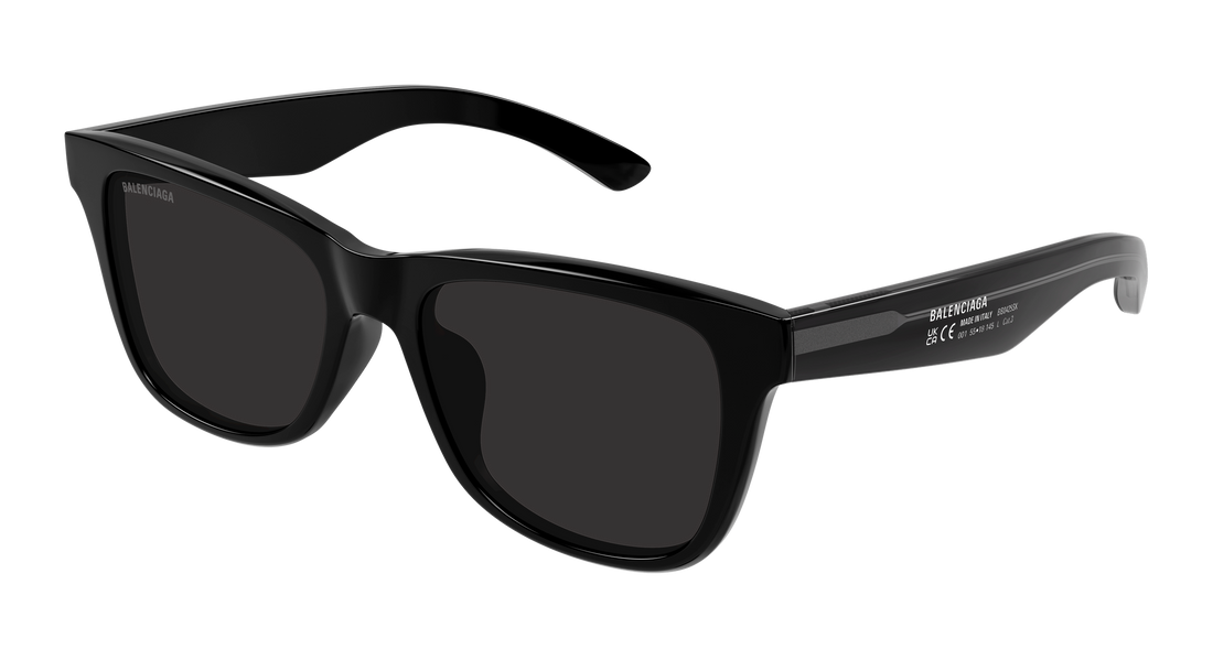 Sunglasses balenciaga bb0425sk 001 negro rectangular / squared masculino size 55mm - Main view
