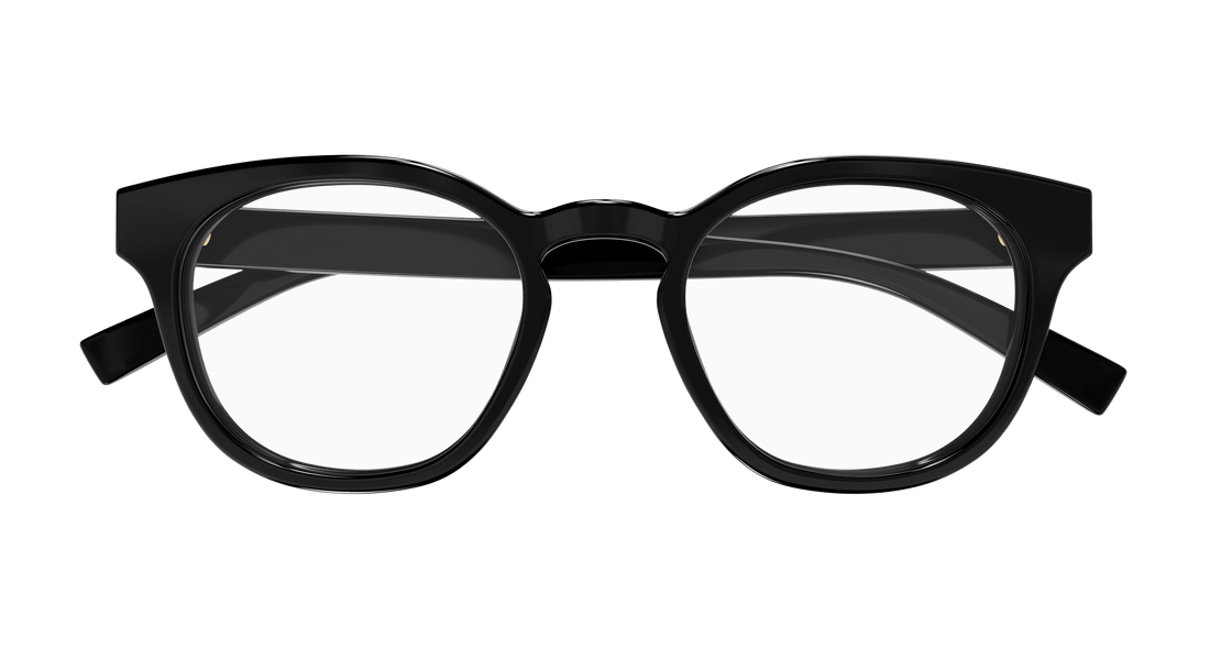 Occhiali da vista gucci gg1859o 001 negro round masculino taglia 50mm - Vista dettagliata