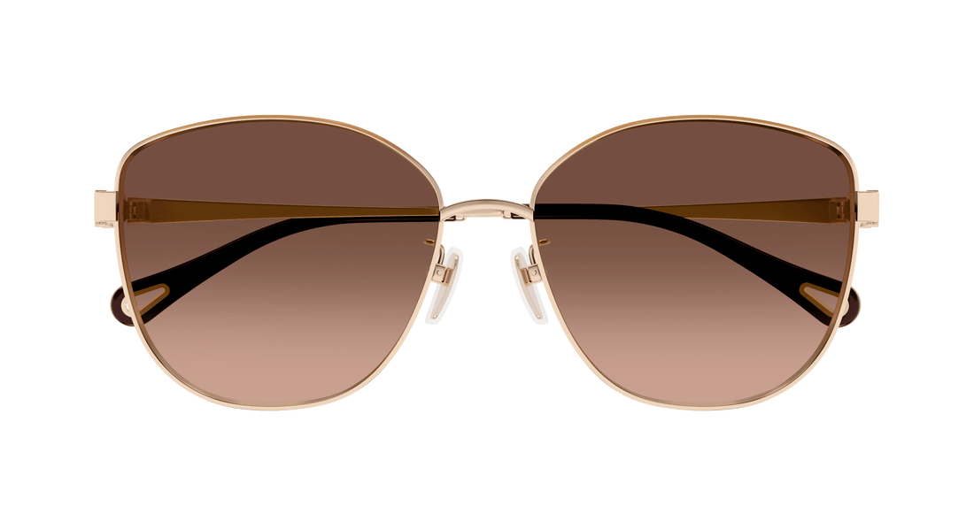 Sonnenbrillen chloé ch0306sk 002 dorado square femenino größe 59mm - Detailansicht