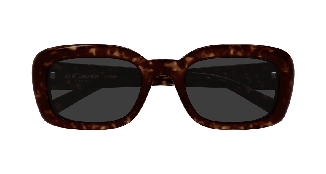 Sonnenbrillen saint laurent sl m130 006 havana square femenino größe 53mm - Detailansicht