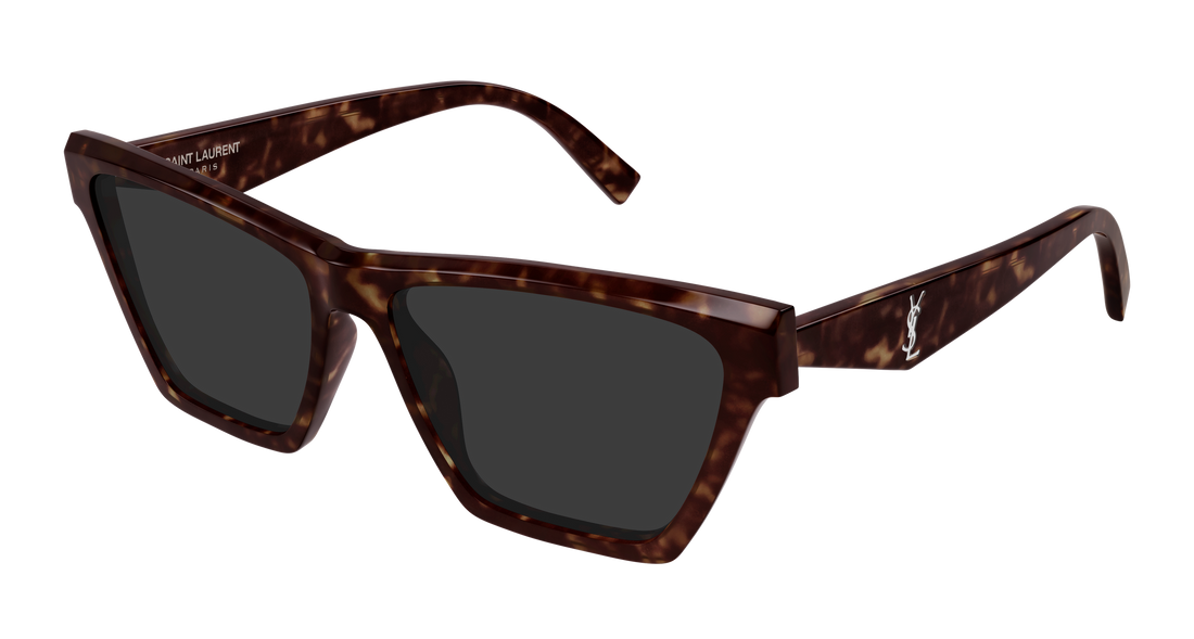 Occhiali da sole saint laurent sl m103 006 havana cat eye femenino taglia 58mm - Vista principale