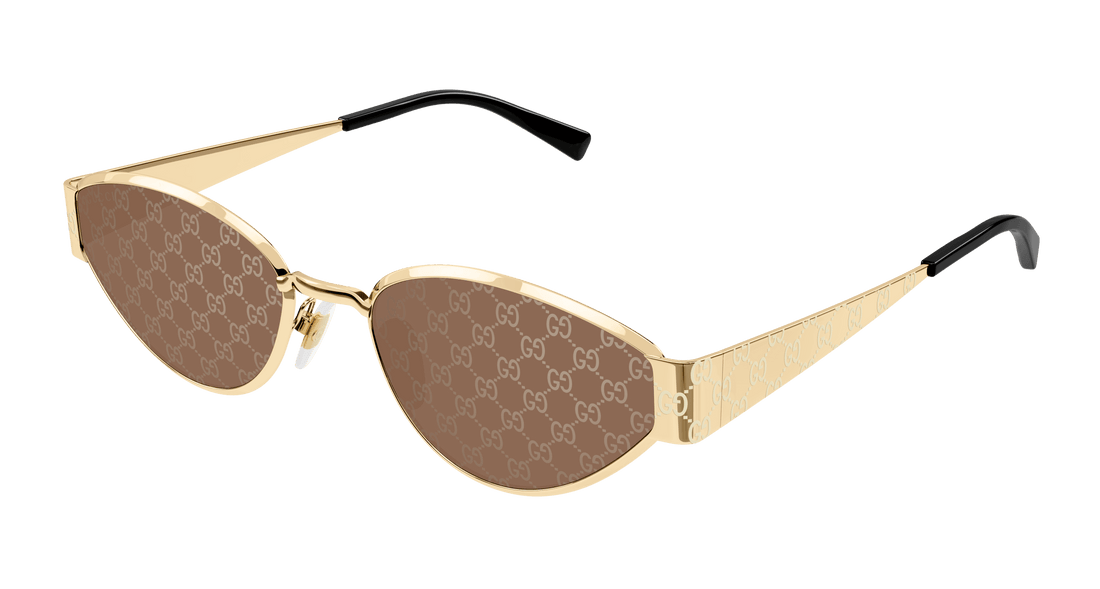 Óculos de sol gucci gg1853s 003 dorado geometric femenino tamanho 55mm - Vista principal