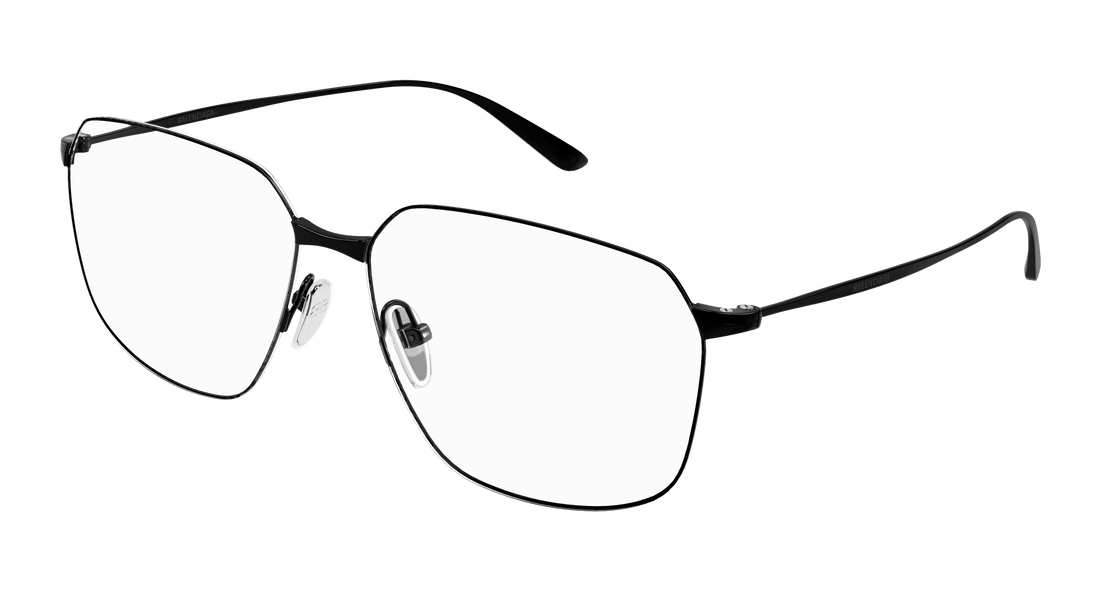 Gafas graduadas balenciaga bb0414o 001 negro square femenino talla 61mm - Vista principal