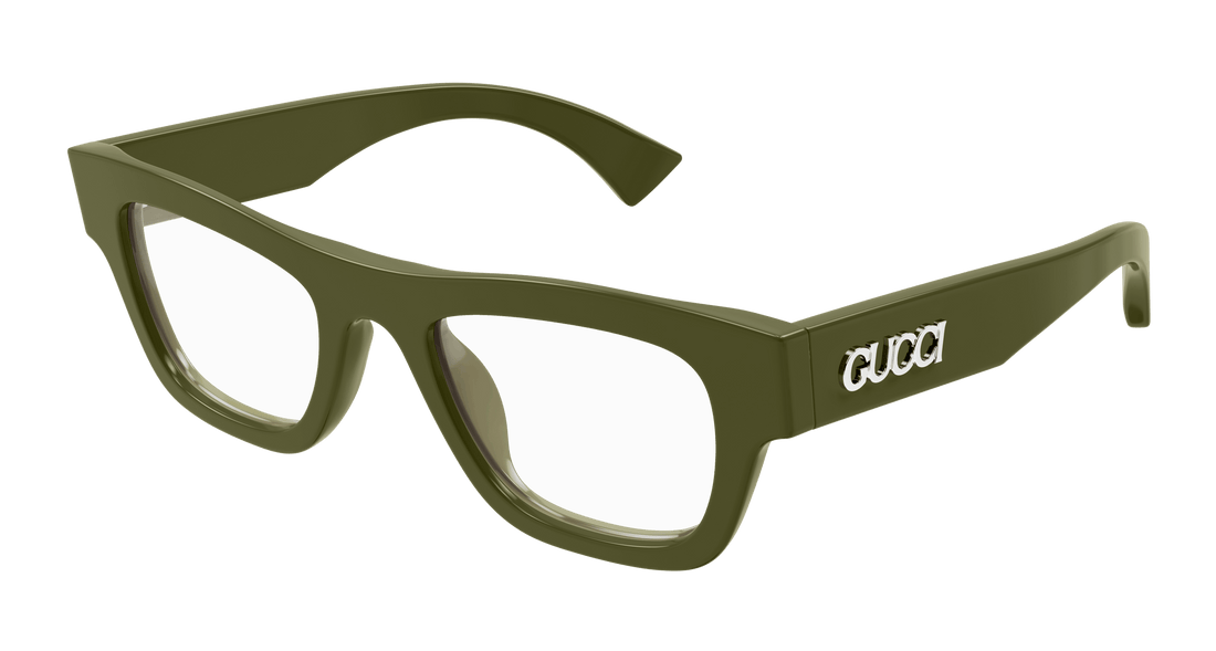 Brillen gucci gg1840o 008 verde square masculino größe 51mm - Hauptansicht