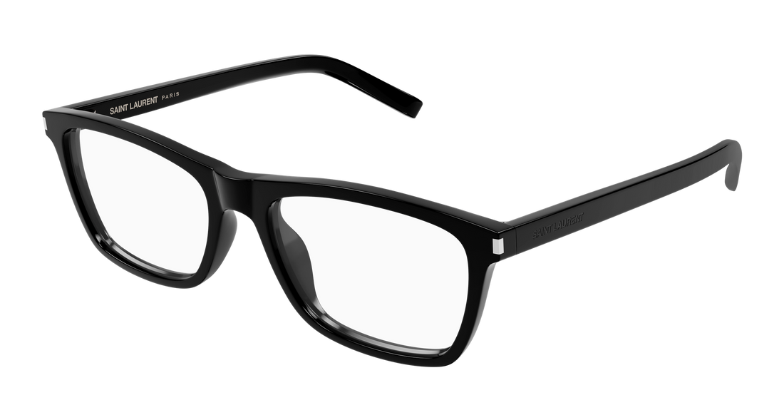 Briller saint laurent sl 841 005 negro rectangular / squared masculino størrelse 58mm - Hovedvisning