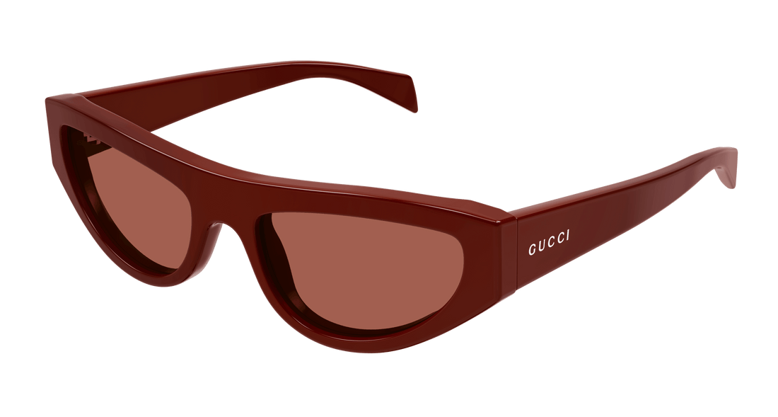 Óculos de sol gucci gg1919s 002 burdeos cat eye femenino tamanho 55mm - Vista principal