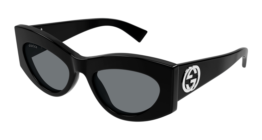 Gafas de sol gucci gg1843s 001 negro cat eye femenino talla 53mm - Vista principal