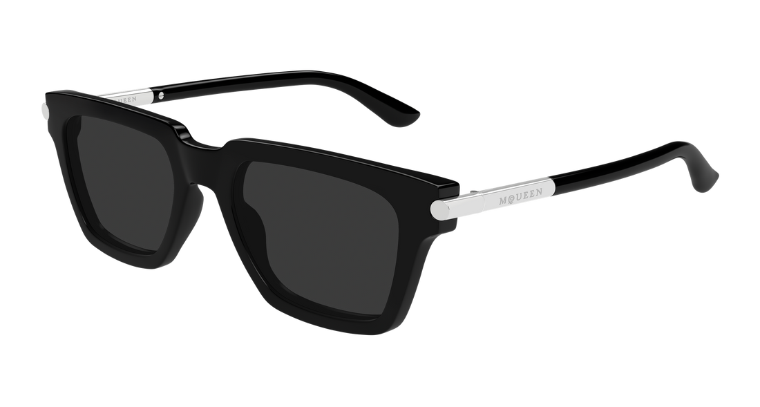 Gafas de sol alexander mcqueen am0519s 001 negro rectangular / squared masculino talla 52mm - Vista principal