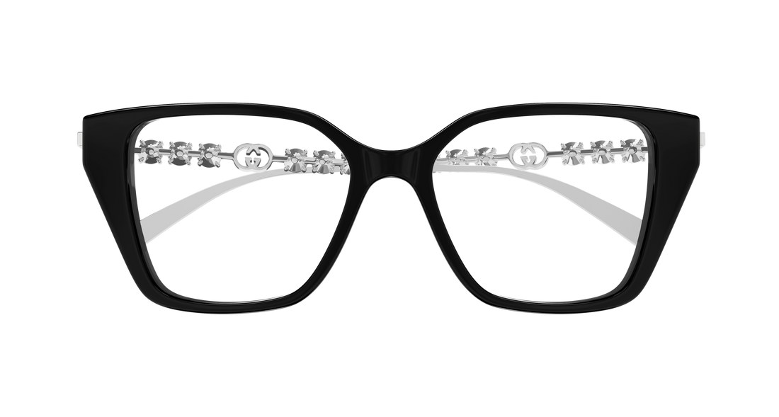 Occhiali da vista gucci gg1969o 002 negro cat eye femenino taglia 51mm - Vista dettagliata