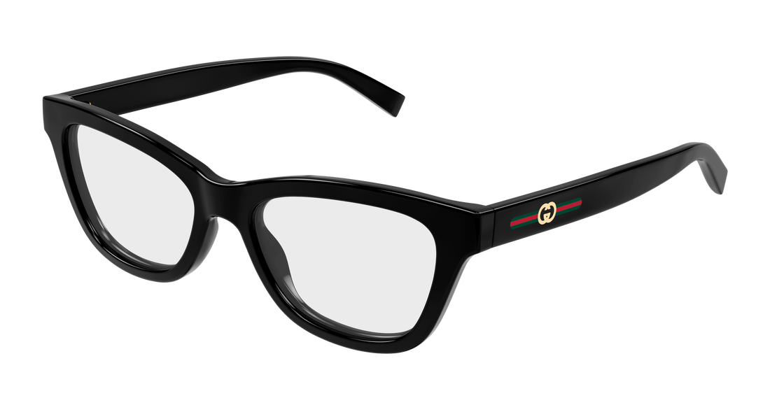 Brillen gucci gg1983o 001 negro cat eye femenino größe 52mm - Hauptansicht