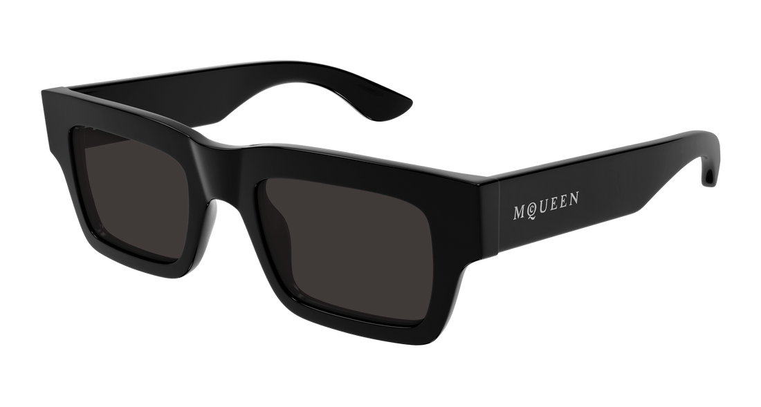 Occhiali da sole alexander mcqueen am0508s 001 negro cat eye masculino taglia 50mm - Vista principale