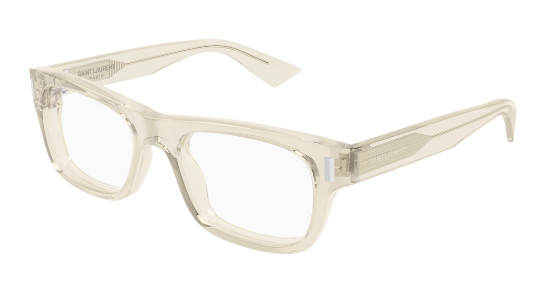 Brillen saint laurent sl 83 opt 004 amarillo rectangular / squared unisex größe 53mm - Hauptansicht