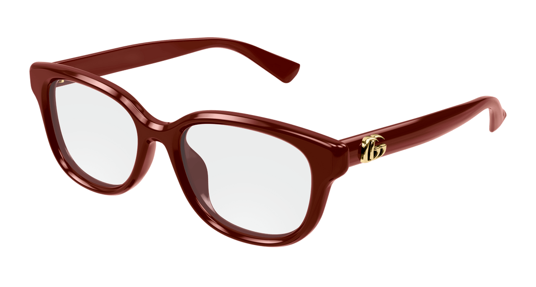 Gafas graduadas gucci gg1833ok 003 burdeos square femenino talla 52mm - Vista principal