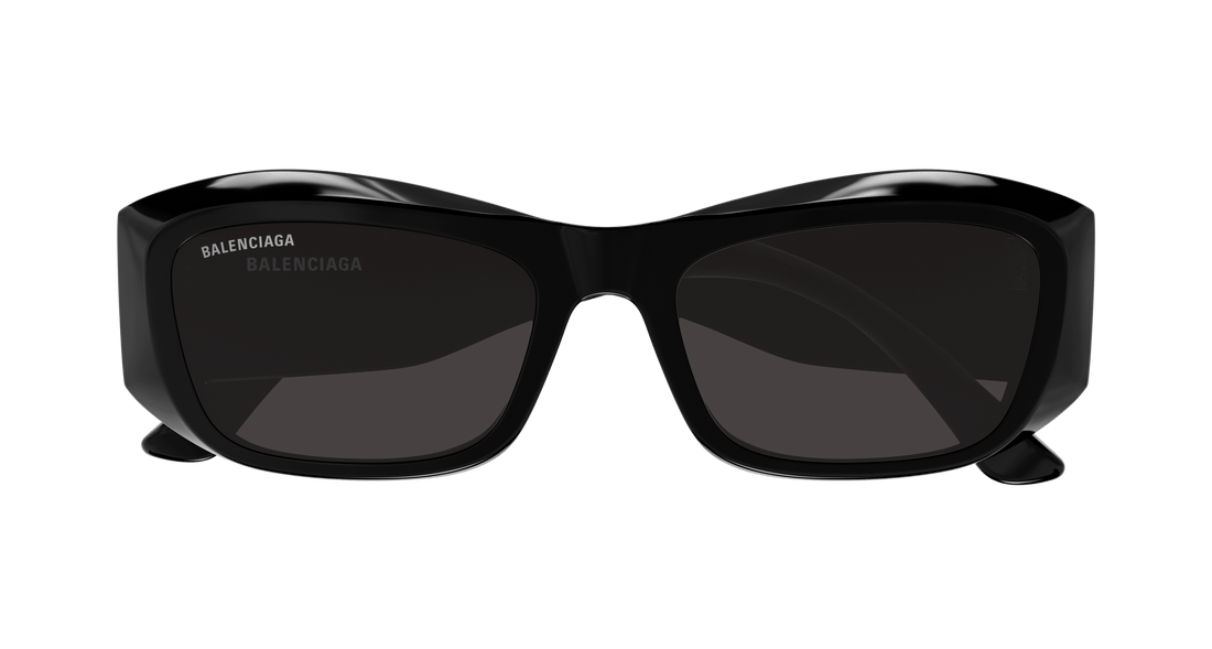 Sunglasses balenciaga bb0397sa 001 negro square femenino size 54mm - Detailed view
