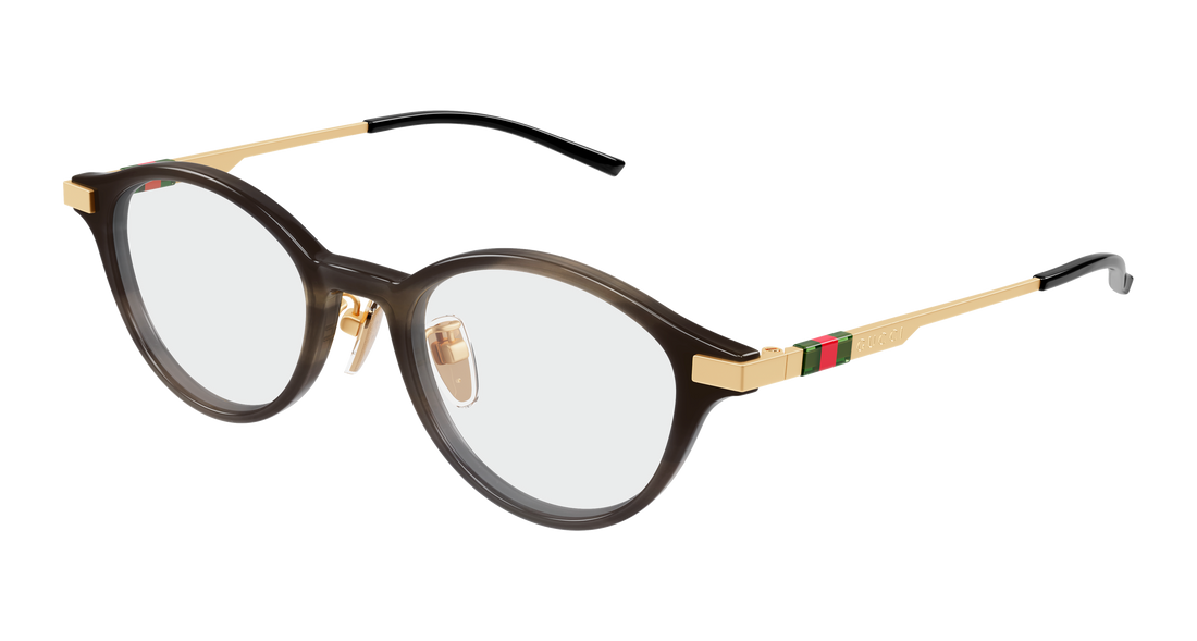 Brillen gucci gg2000oj 004 havana round/oval/panthos femenino größe 48mm - Hauptansicht