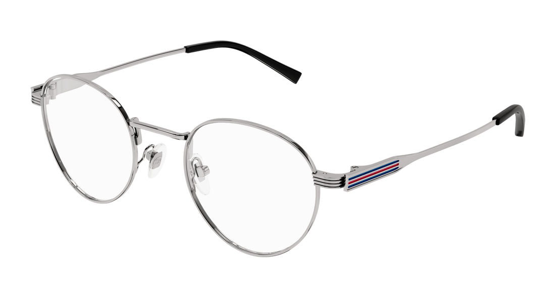 Occhiali da vista gucci gg1877o 003 rutenio round masculino taglia 48mm - Vista principale