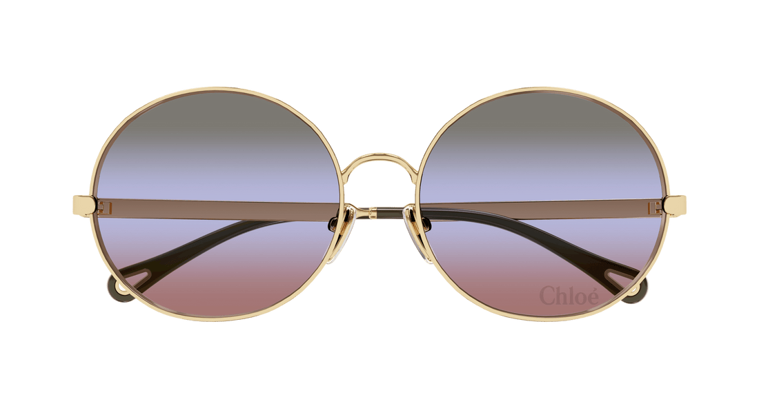 Sonnenbrillen chloé ch0281s 004 dorado round femenino größe 59mm - Detailansicht