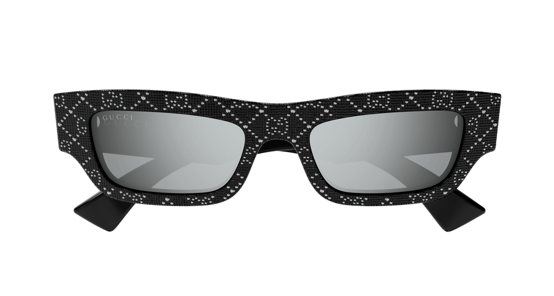 Gafas de sol gucci gg1839s 006 negro square masculino talla 52mm - Vista de detalle