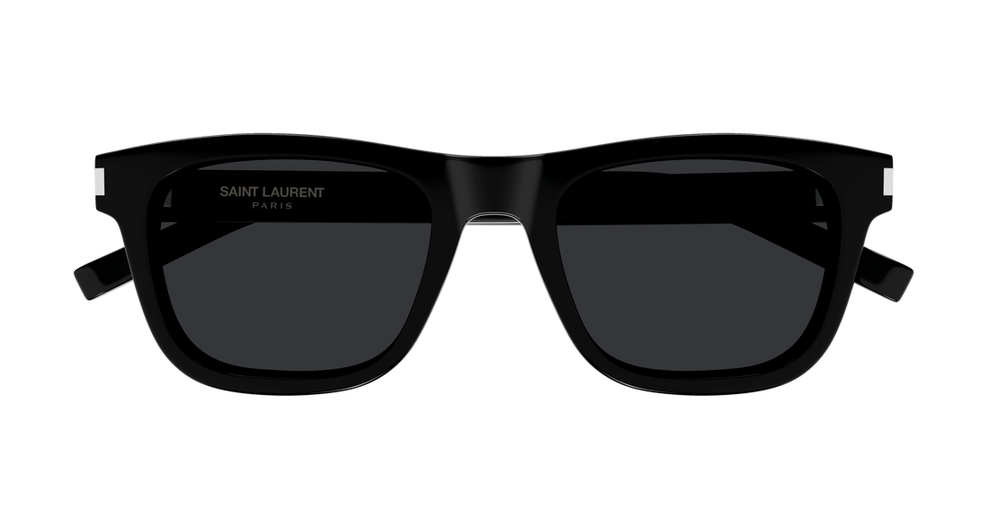 Óculos de sol saint laurent sl 819 001 negro square femenino tamanho 1mm - Vista de detalhe