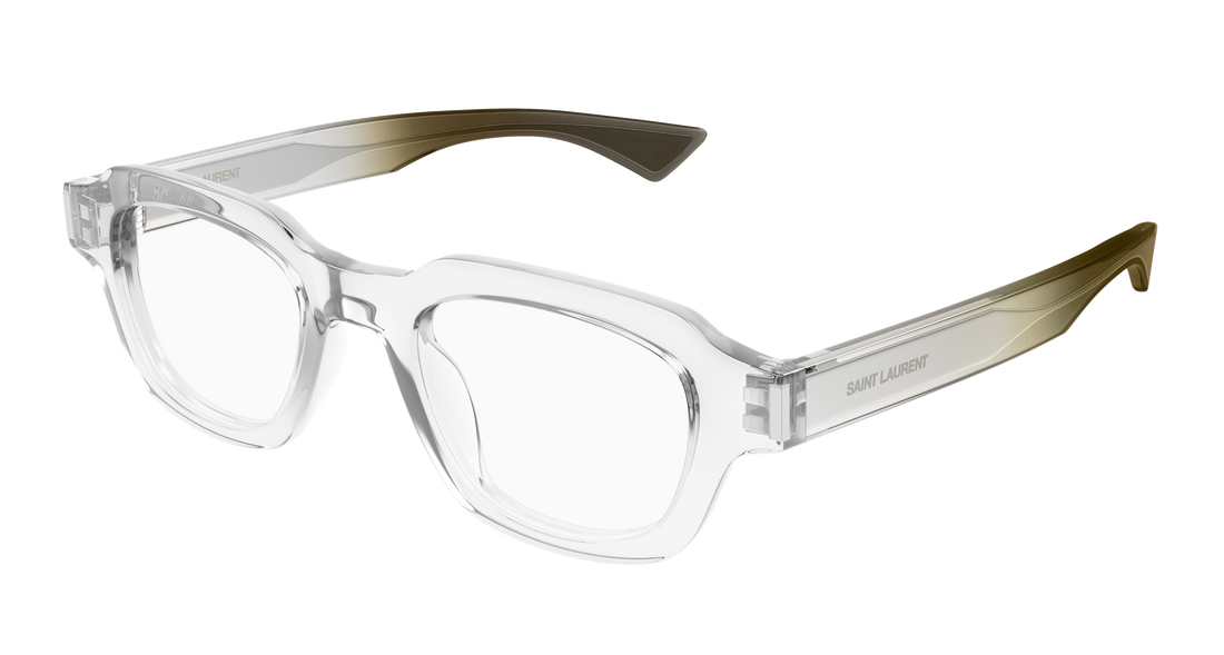 Occhiali da vista saint laurent sl 791 opt 004 transparente square unisex taglia 48mm - Vista principale