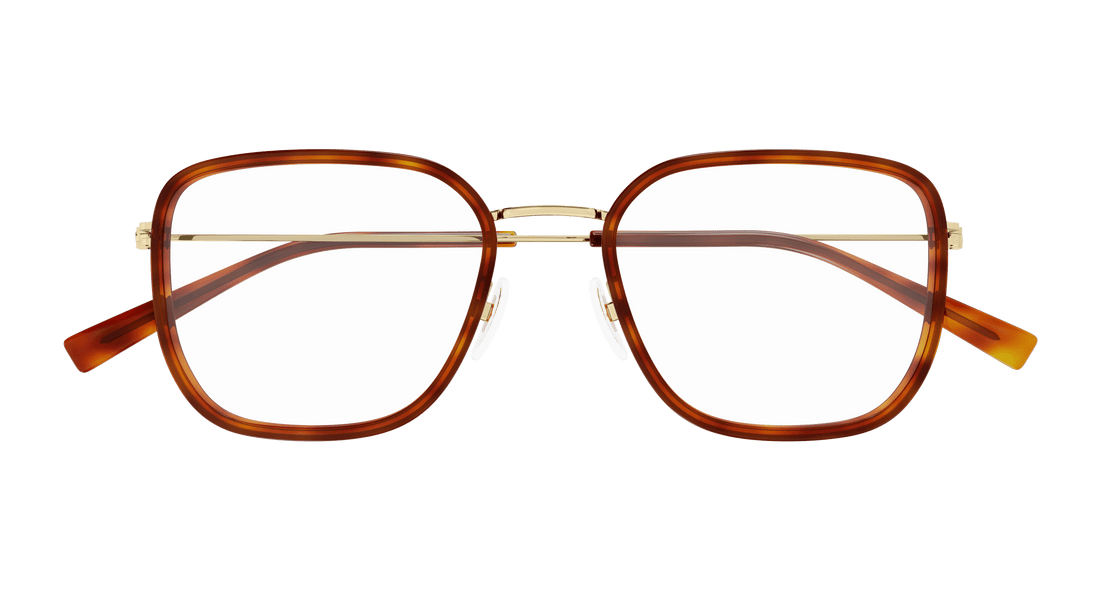Occhiali da vista gucci gg1852oa 002 havana square unisex taglia 53mm - Vista dettagliata