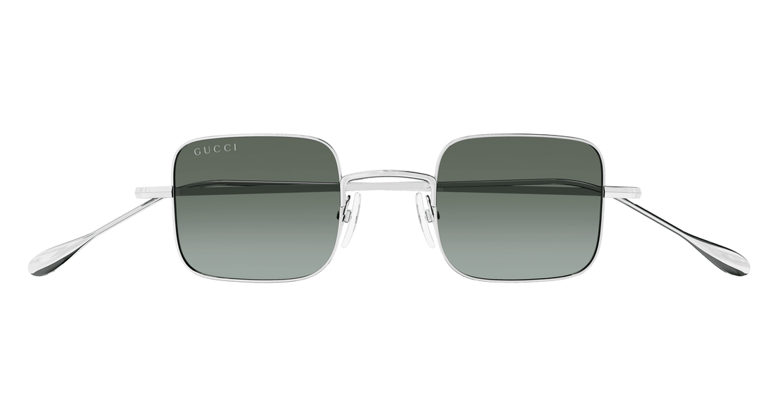 Gafas de sol gucci gg1813s 003 plateado square unisex talla 41mm - Vista de detalle