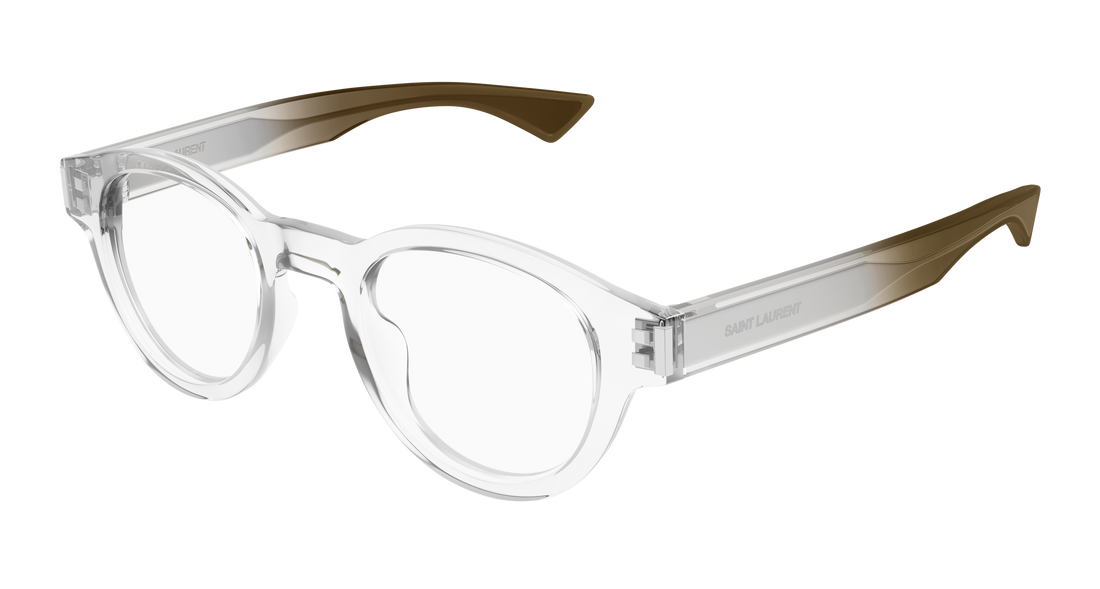 Brillen saint laurent sl 792 003 transparente round unisex größe 46mm - Hauptansicht