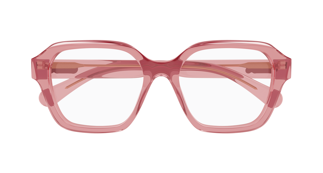 Dioptrijske naočale chloé ch0272o 006 rosa rectangular / squared femenino veličina 53mm - Detaljni prikaz