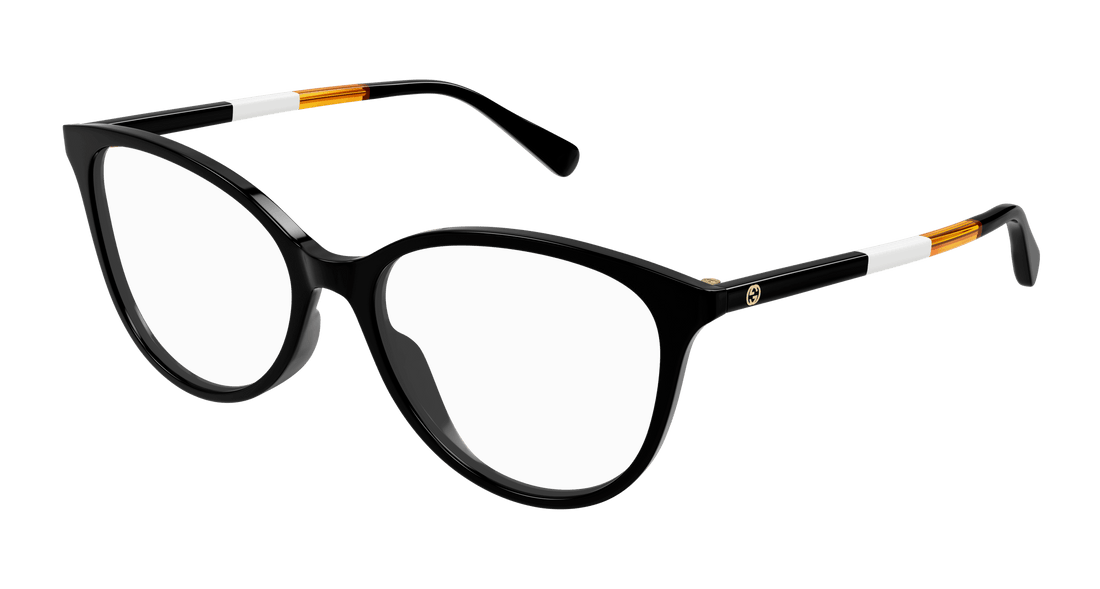 Gafas graduadas gucci gg1359o 007 negro cat eye femenino talla 54mm - Vista principal