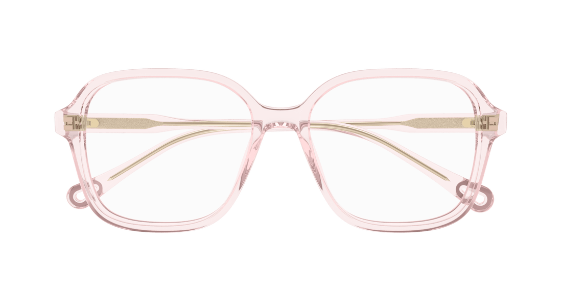 Brillen chloé ch0317oa 003 rosa square femenino größe 54mm - Detailansicht