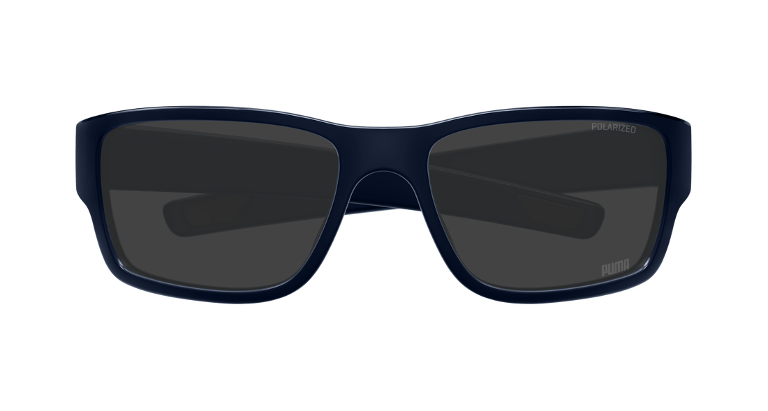 Occhiali da sole puma pu0482s 005 azul square masculino taglia 62mm - Vista dettagliata