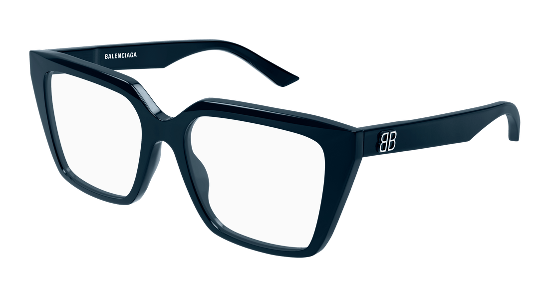 Gafas graduadas balenciaga bb0130o 011 azul square femenino talla 53mm - Vista principal