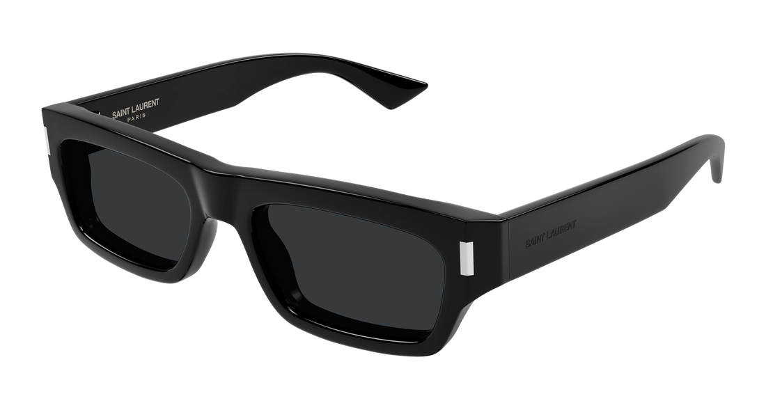 Óculos de sol saint laurent sl 837 001 negro rectangular / squared masculino tamanho 54mm - Vista principal