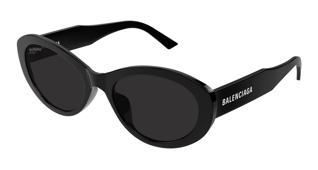 Lunettes de soleil balenciaga bb0446s 001 negro round/oval/panthos femenino taille 56mm - Vue principale