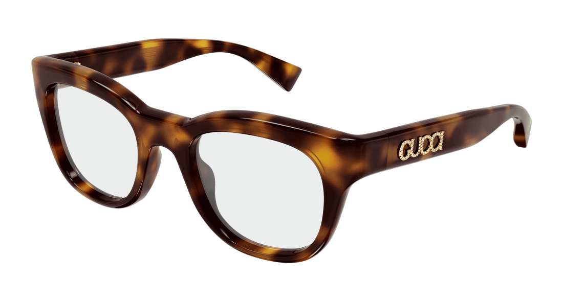 Brillen gucci gg1812o 002 havana square masculino größe 51mm - Hauptansicht