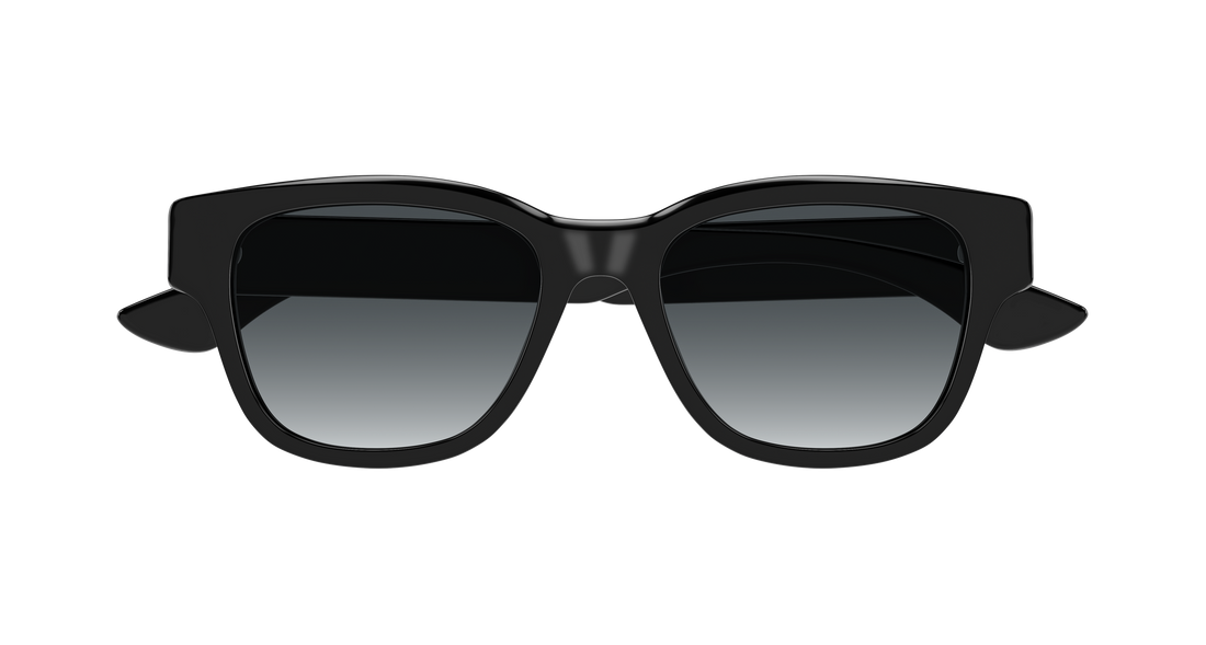 Sonnenbrillen alexander mcqueen am0528sa 001 negro rectangular / squared unisex größe 54mm - Detailansicht