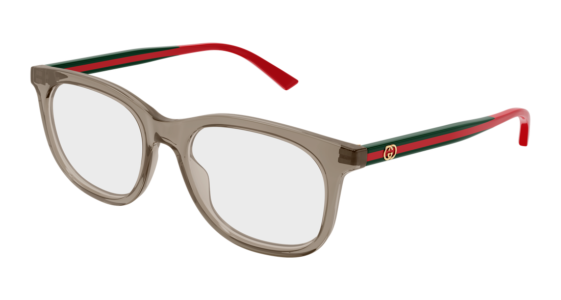 Occhiali da vista gucci gg1990o 007 marron rectangular / squared femenino taglia 53mm - Vista principale
