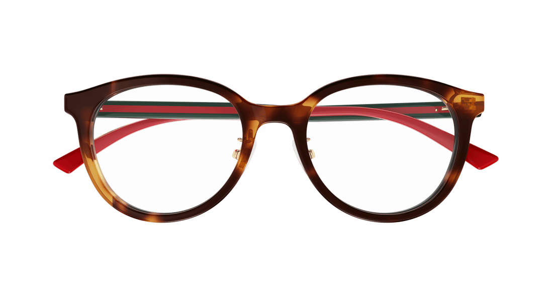 Occhiali da vista gucci gg1867ok 002 havana round femenino taglia 51mm - Vista dettagliata