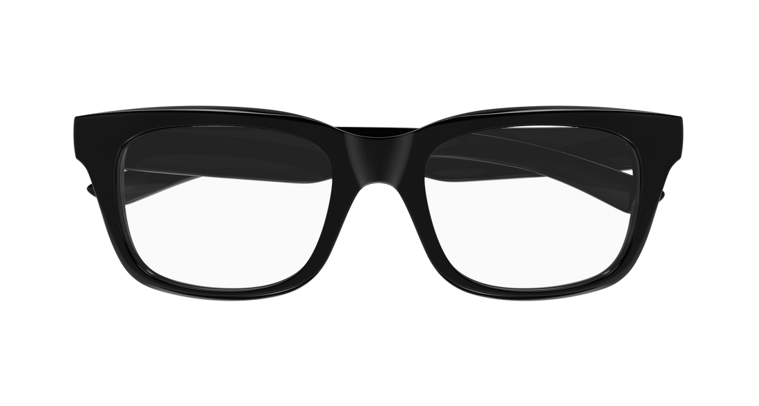 Gafas graduadas balenciaga bb0429o 001 negro rectangular / squared masculino talla 54mm - Vista de detalle