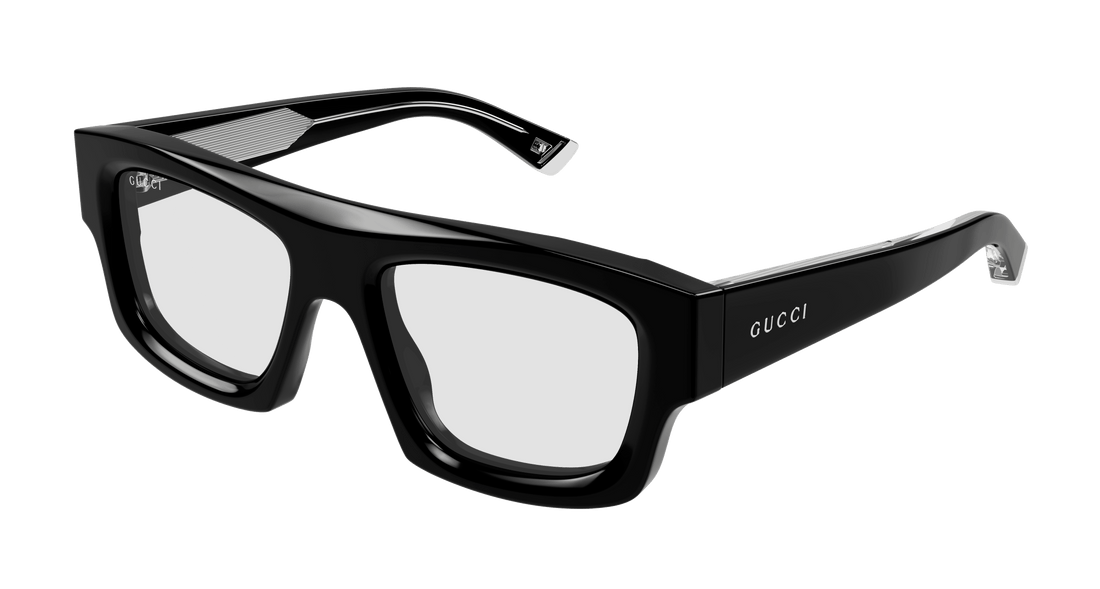 Óculos de sol gucci gg1926s 001 negro square masculino tamanho 53mm - Vista principal