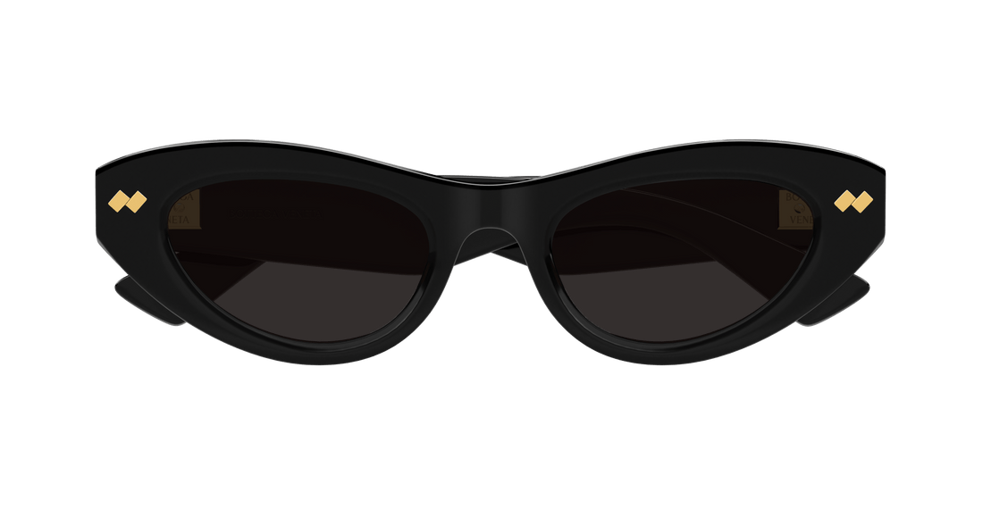 Óculos de sol bottega veneta bv1350s 001 negro cat eye femenino tamanho 50mm - Vista de detalhe