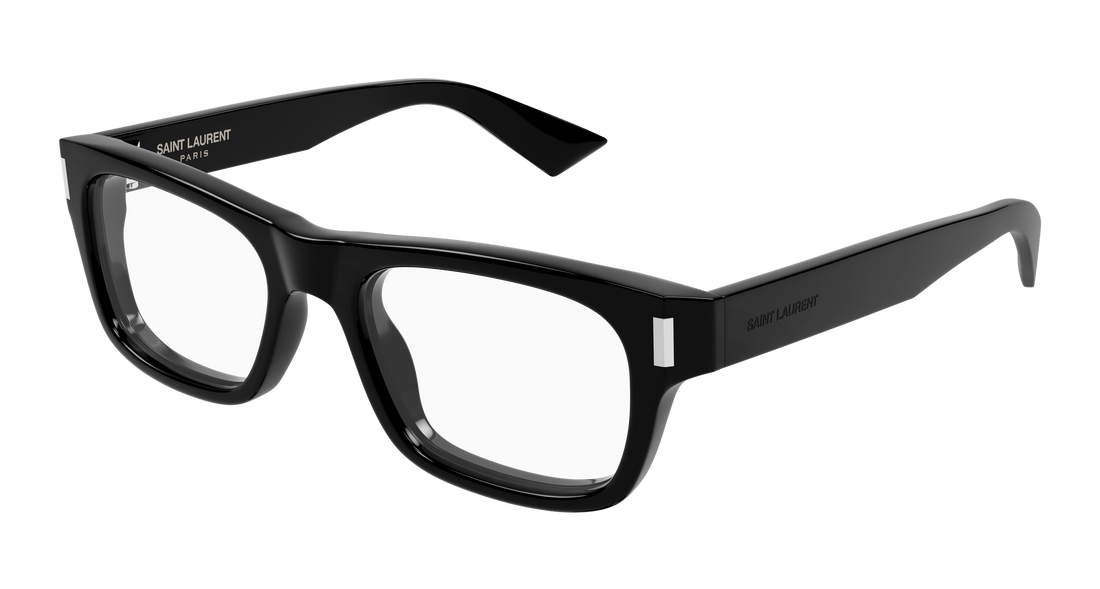 Dioptrijske naočale saint laurent sl 83 opt 001 negro rectangular / squared unisex veličina 53mm - Glavni prikaz