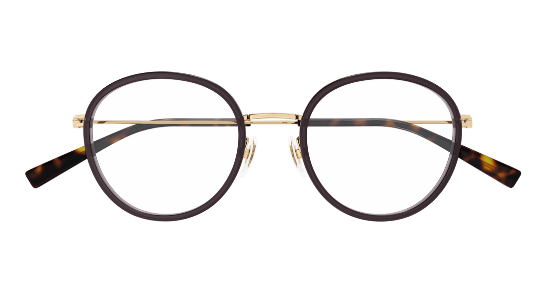 Brillen gucci gg1851oa 007 marron round femenino größe 50mm - Detailansicht