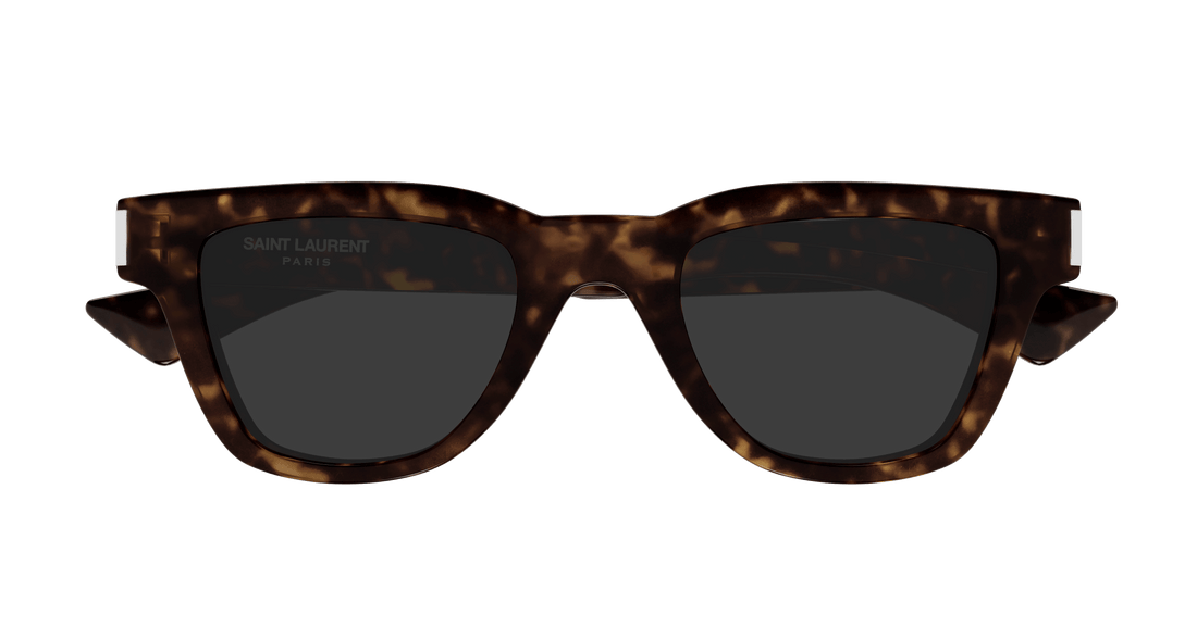 Sonnenbrillen saint laurent sl 789 jacques 002 havana square masculino größe 47mm - Detailansicht