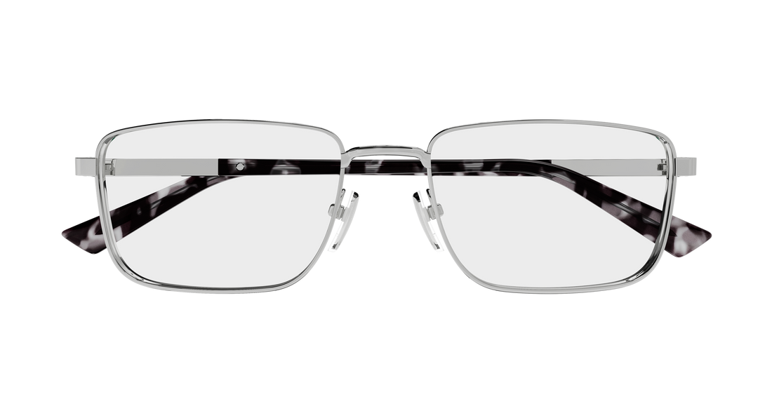 Occhiali da vista gucci gg1964o 003 plateado rectangular / squared masculino taglia 55mm - Vista dettagliata