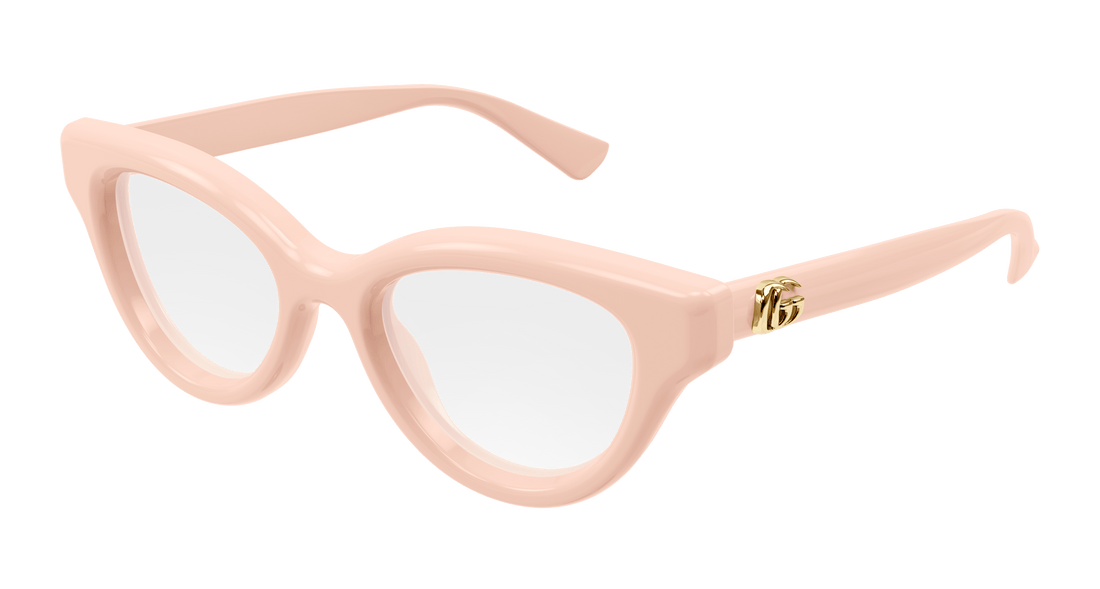 Occhiali da vista gucci gg1832o 004 rosa cat eye femenino taglia 50mm - Vista principale